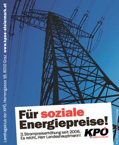 Energiepolitik, Strompreis